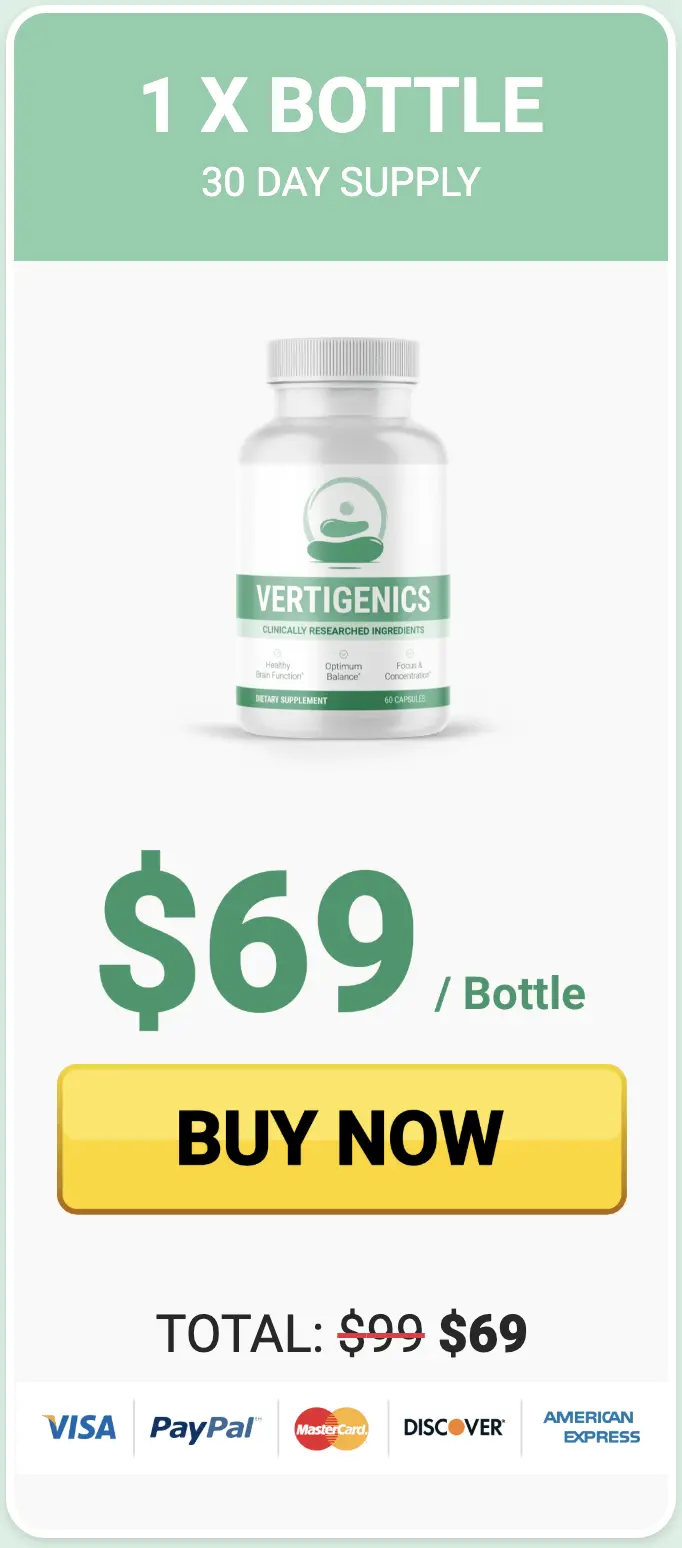 Vertigenics 1 Bottle